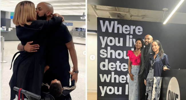 Banky W Relocates To US With Family